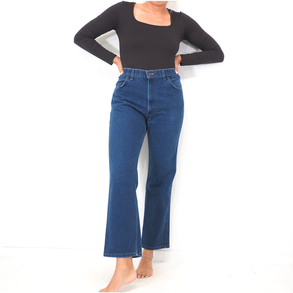 1988 Vintage Levis Blue Tab Jeans High Waisted Bootcut 36X30 Women's Size‎ 14 - Picture 1 of 9
